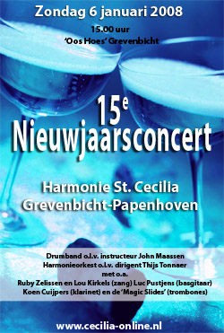 Nieuwjaarsconcert 6 januari 2008