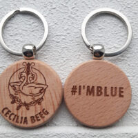 Sleutelhanger - #I'MBLUE